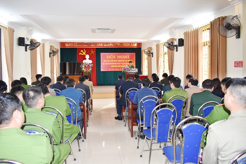 Cụm giáp ranh an toàn về ANTT giữa 5 xã, phường của tỉnh Ninh Bình và tỉnh Nam Định tổng kết công tác phối hợp bảo đảm ANTT năm 2022