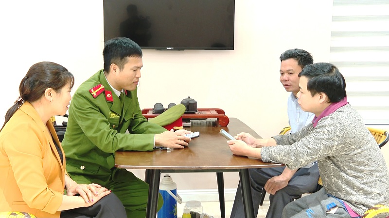 Ghi nhận ở Công an phường Ninh Phong, thành phố Ninh Bình-Đơn vị Cờ đầu trong phong trào thi đua