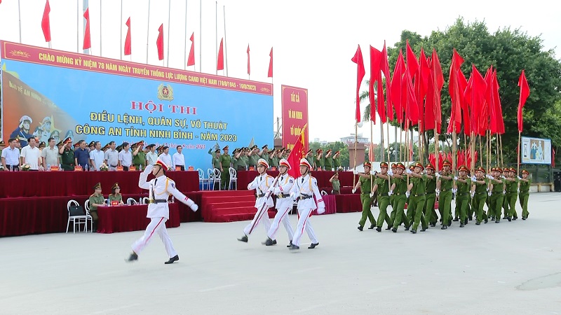 Lực lượng Công an Ninh Bình tự hào viết tiếp trang sử vẻ vang của lực lượng CAND Việt Nam và quê hương Ninh Bình anh hùng