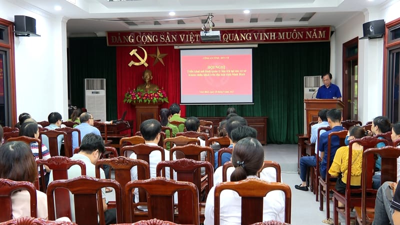 Hội nghị triển khai mô hình quản lý lưu trú tại các cơ sở khám chữa bệnh trên địa bàn tỉnh Ninh Bình