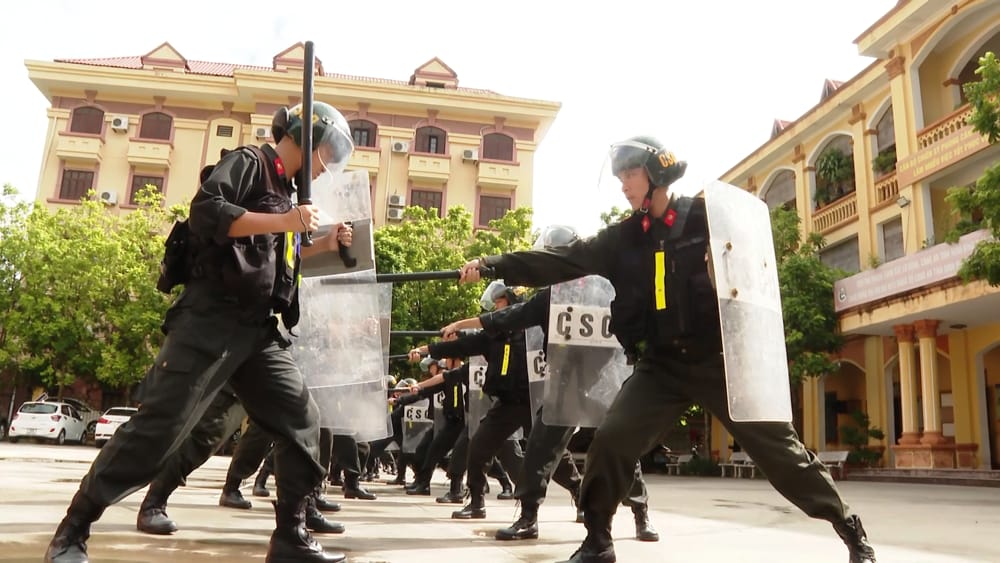 Lực lượng Cảnh sát cơ động Công an nhân dân tự hào truyền thống 50 năm xây dựng, chiến đấu và trưởng thành