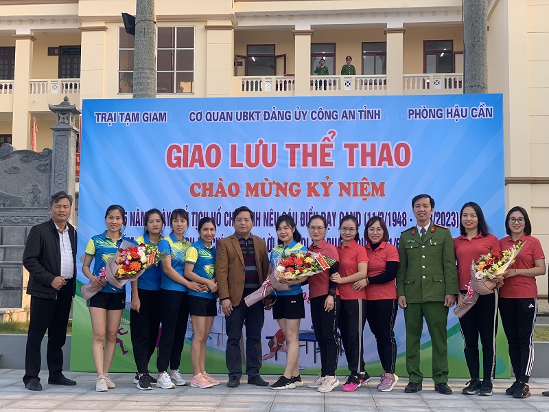 Giao lưu thể thao chào mừng 75 năm Ngày Chủ tịch Hồ Chí Minh có Sáu điều dạy CAND; 75 năm Ngày Chủ tịch Hồ Chí Minh ra Lời kêu gọi thi đua ái quốc và 75 năm Ngày truyền thống lực lượng Hậu cần-kỹ thuật CAND