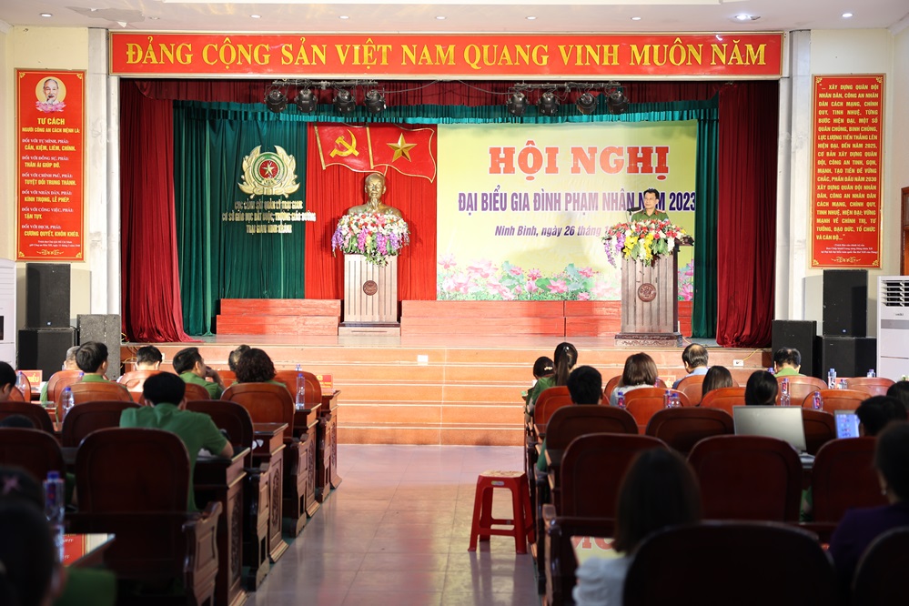 Trại giam Ninh Khánh, Bộ Công an tổ chức hội nghị đại biểu gia đình phạm nhân năm 2023