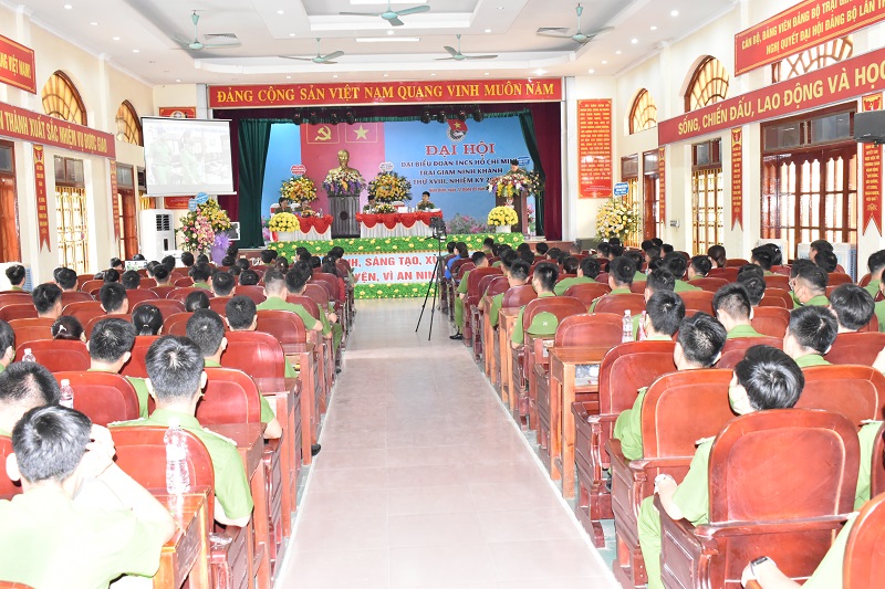 Đại hội đại biểu Đoàn TNCS Hồ Chí Minh Trại giam Ninh Khánh lần thứ XVIII, nhiệm kỳ 2022 – 2027