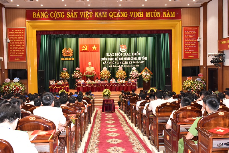 Đại hội đại biểu Đoàn TNCS Hồ Chí Minh Công an tỉnh lần thứ VII, nhiệm kỳ 2022 – 2027