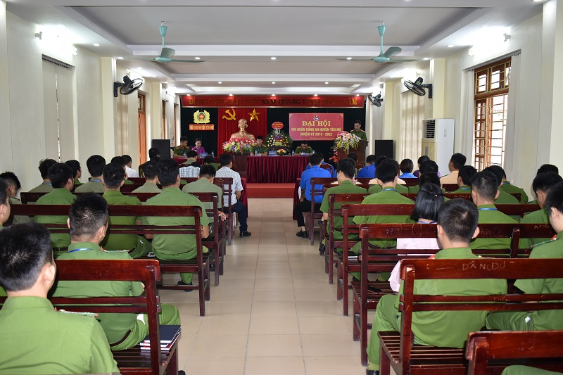 Đại hội chi đoàn Công an huyện Yên Mô, nhiệm kỳ 2019 – 2022