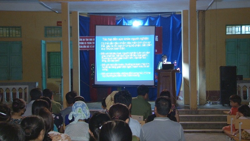 Tuyên truyền phòng chống tội phạm về ma túy  tại xã Chất Bình, huyện Kim Sơn