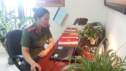 Trung tá Phùng Thị Mai: Nữ công an tiêu biểu