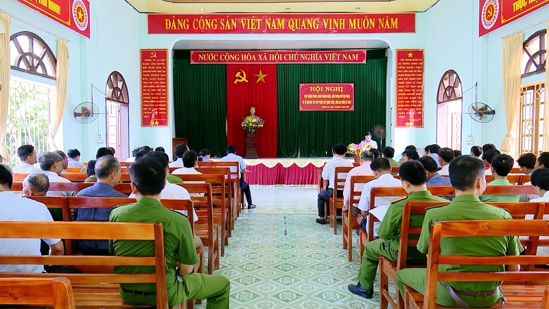 Xã Quảng Lạc, Nho Quan phát động phòng chống tội phạm về ma túy