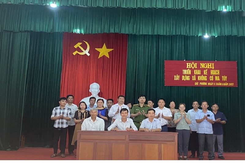 Xã Cúc Phương, huyện Nho Quan triển khai kế hoạch xây dựng mô hình “Xã không có ma túy”