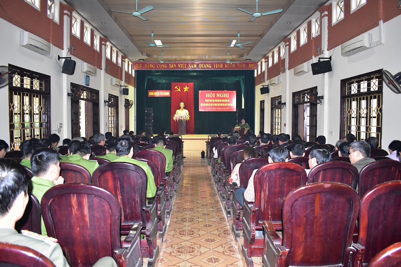 Huyện Yên Khánh tổng kết phong trào toàn dân bảo vệ ANTQ