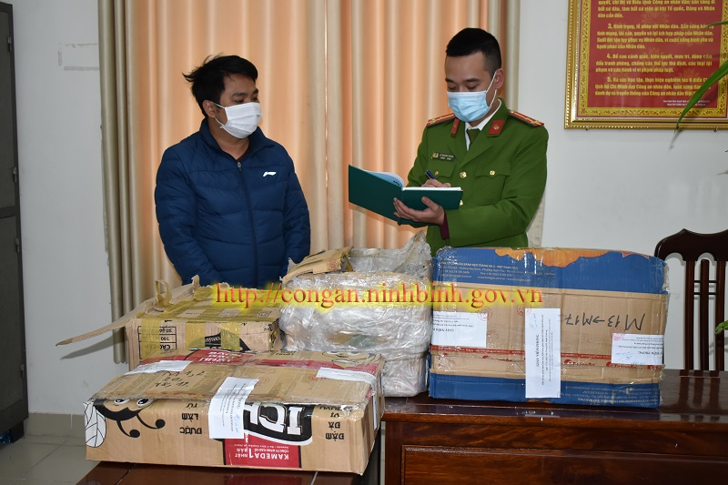 Công an huyện Yên Khánh khởi tố đối tượng tàng trữ trái phép hơn 36kg pháo