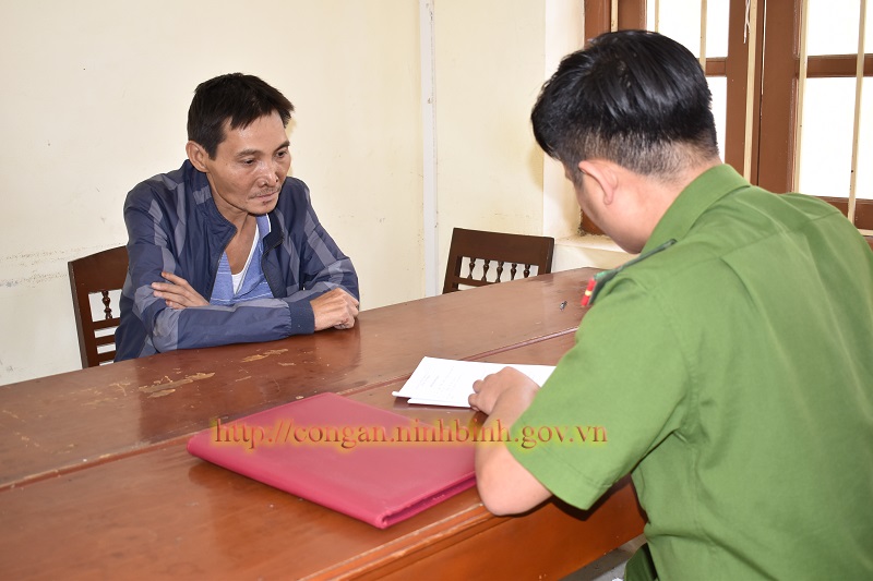 Công an huyện Kim Sơn bắt đối tượng tàng trữ trái phép chất ma túy