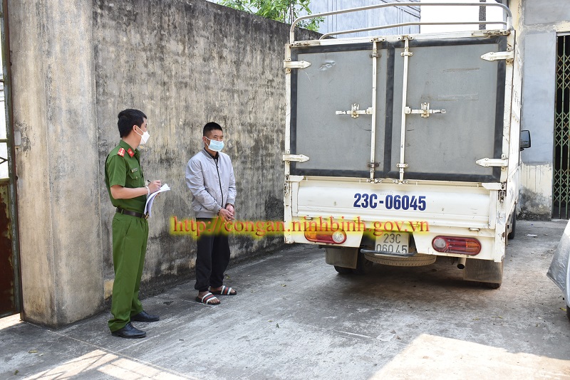 Công an thành phố Ninh Bình bắt giữ đối tượng trộm cắp liên tỉnh