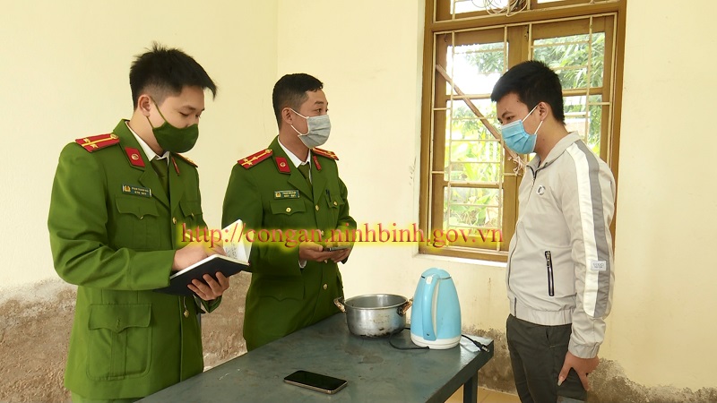 Công an huyện Yên Mô khởi tố, bắt tạm giam đối tượng phạm tội  trong thời gian chấp hành án cải tạo không giam giữ