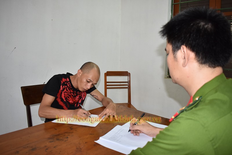 Công an thành phố Ninh Bình làm rõ đối tượng  mua bán trái phép chất ma túy