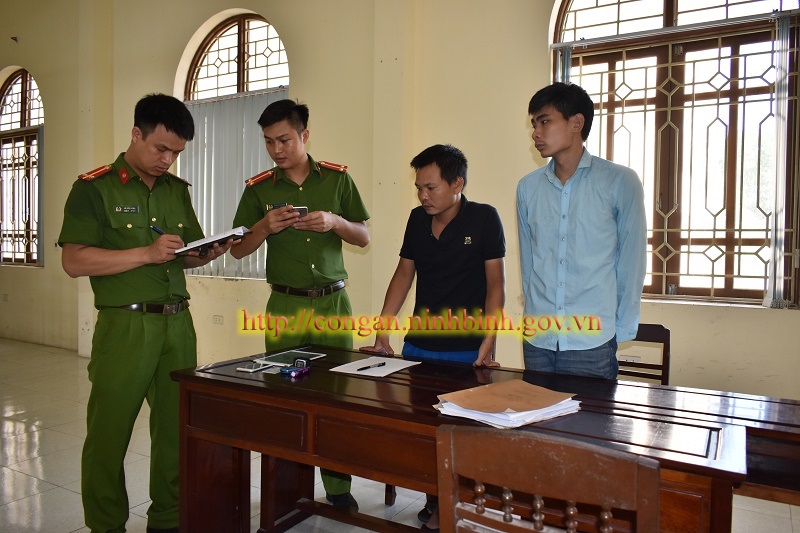 Công an huyện Kim Sơn bắt 2 đối tượng trộm cắp tài sản