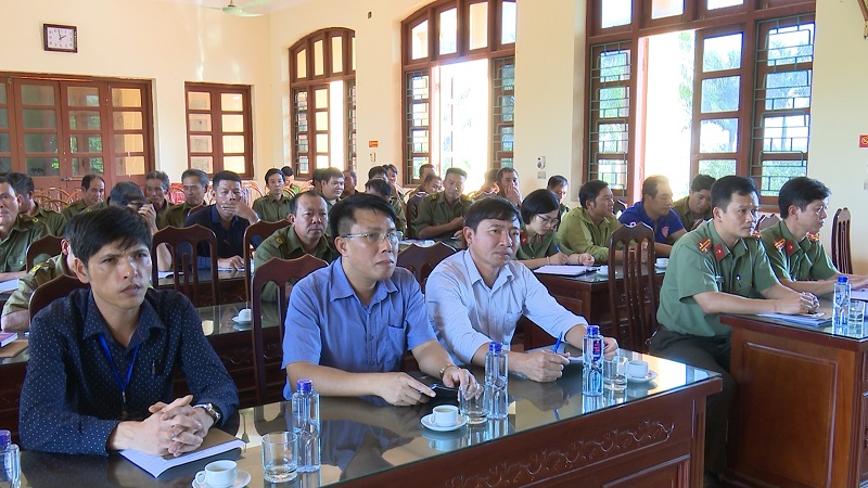 Công an thành phố Ninh Bình tập huấn nghiệp vụ cho lực lượng Công an xã