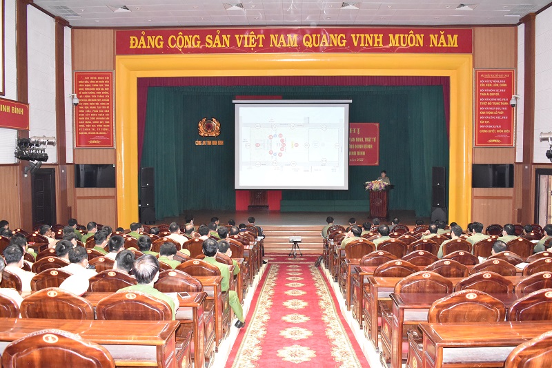 Công an tỉnh tổ chức hội nghị triển khai phương án đảm bảo an ninh, trật tự Lễ kỷ niệm 200 năm Danh xưng Ninh Bình và 30 năm tái lập tỉnh Ninh Bình