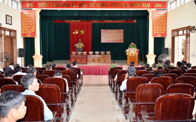 Xã Chất Bình, huyện Kim Sơn triển khai mô hình tái hòa nhập cộng đồng “Quyết tâm hoàn lương, xây đắp tương lai”