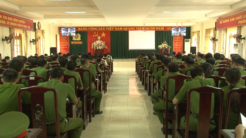 Công an thành phố Ninh Bình tổ chức Hội nghị sơ kết công tác Công an 6 tháng đầu năm và đẩy mạnh thực hiện công tác 6 tháng cuối năm 2019