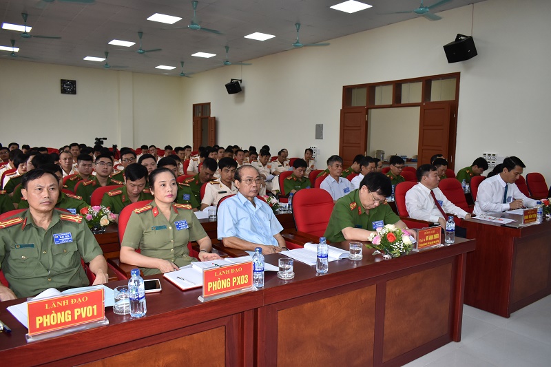 Đảng bộ Công an huyện Nho Quan tổ chức đại hội Đảng bộ lần thứ XIII, nhiệm kỳ 2020 – 2025