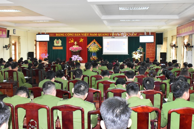 Công an thành phố Ninh Bình tổ chức Hội nghị tổng kết công tác năm 2020 và triển khai chương trình công tác năm 2021