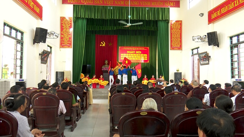 Xã Ninh Hòa, huyện Hoa Lư tổ chức Ngày hội Toàn dân bảo vệ ANTQ năm 2022 và biểu dương, tôn vinh các điển hình tiên tiến trong phong trào Toàn dân bảo vệ ANTQ vùng đồng bào các tôn giáo
