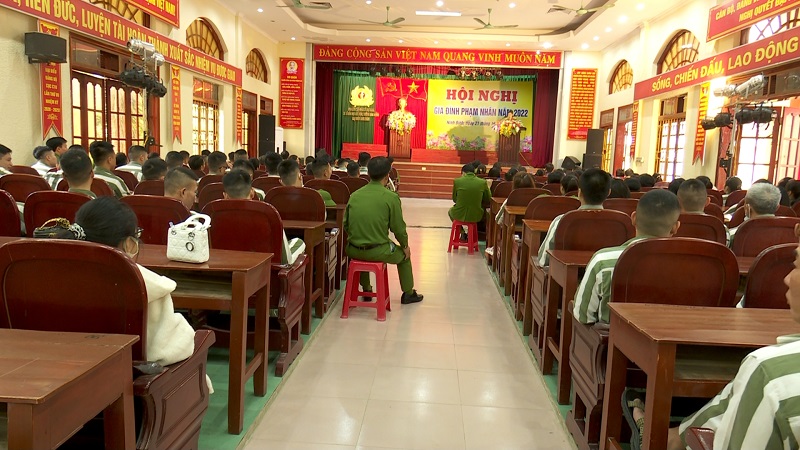 Trại giam Ninh Khánh tổ chức hội nghị gia đình phạm nhân năm 2022
